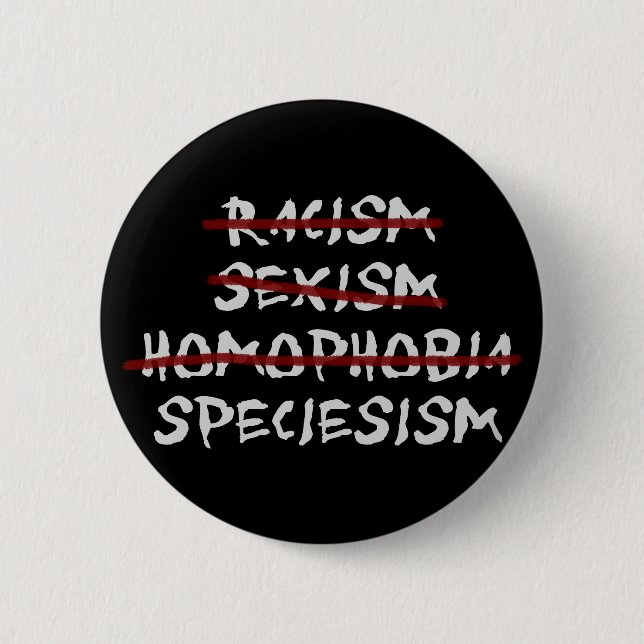 Speciesism Knapp (Framsida)