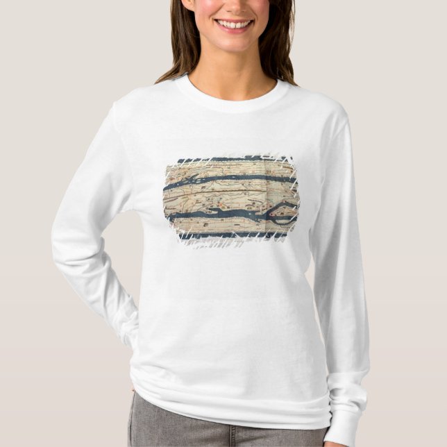 Specificera av det Peutinger bord T-shirt (Framsida)