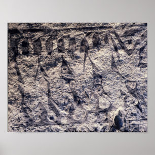 Specificera av en rituell procession poster
