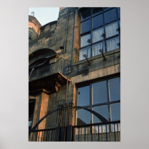 Specificera av ironworken av den norr Fa�aden Poster