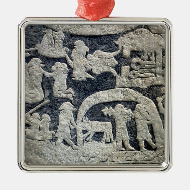 Specificera av legenden av Valhalla Julgransprydnad Metall (Framsidan)