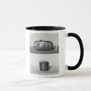 Specificera av locket av en pyxide mugg