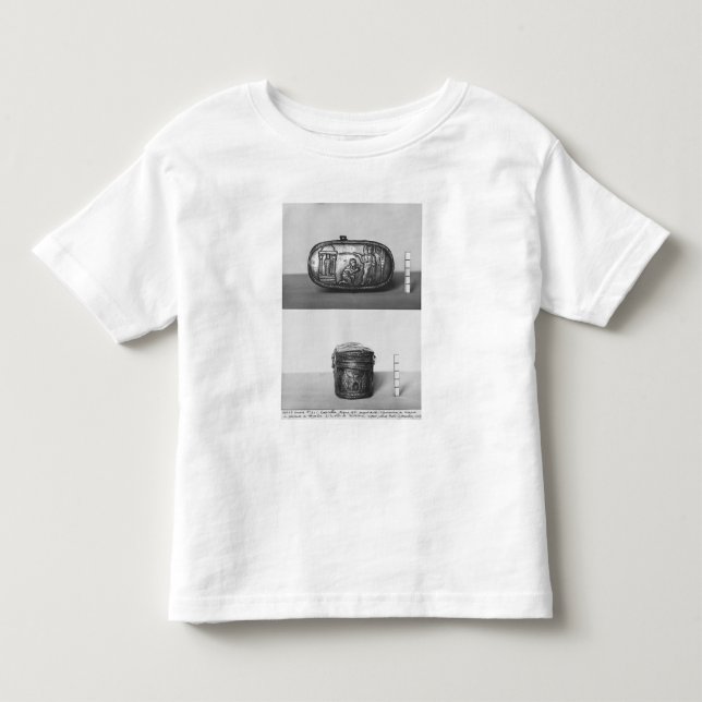 Specificera av locket av en pyxide t-shirt (Framsida)