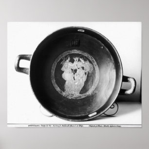 Specificera av loftröd-figur kylix poster