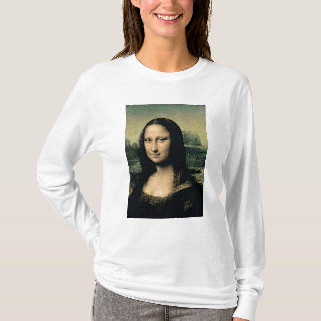 Specificera av Monaen Lisa, c.1503-6 Tee (Framsida)