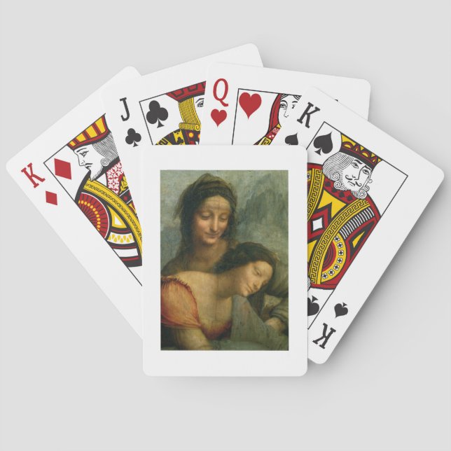 Specificera av oskulden och Stet Anne från Casinokort (Baksidan)