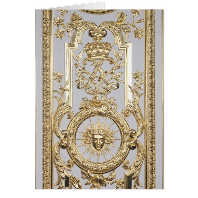 Specificera av panelling hälsningskort (Framsidan)