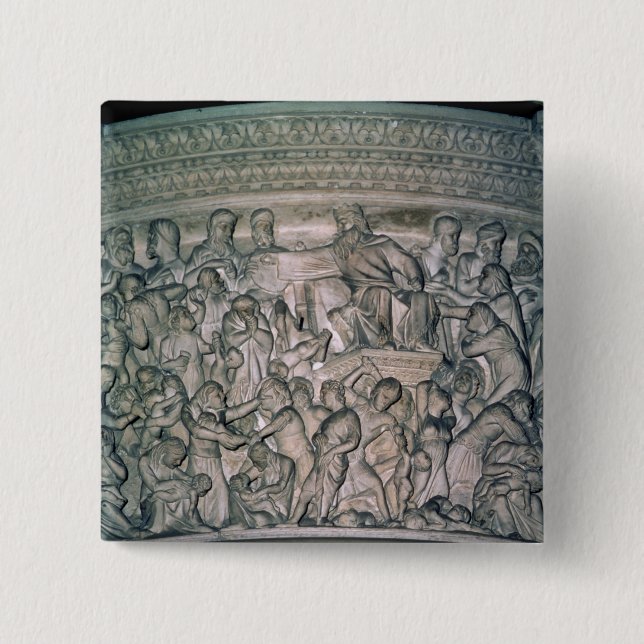 Specificera av predikstolen, 1302-10 knapp (Framsida)