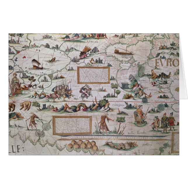 Specificera av Siberia Hälsningskort (Framsidan Horizontal)