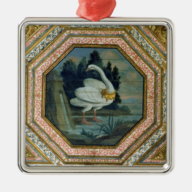 Specificera av takdekorationen i salongen julgransprydnad metall (Framsidan)