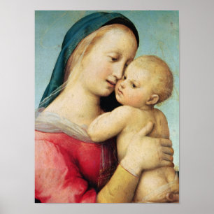Specificera av "tempona" Madonna, 1508 Poster