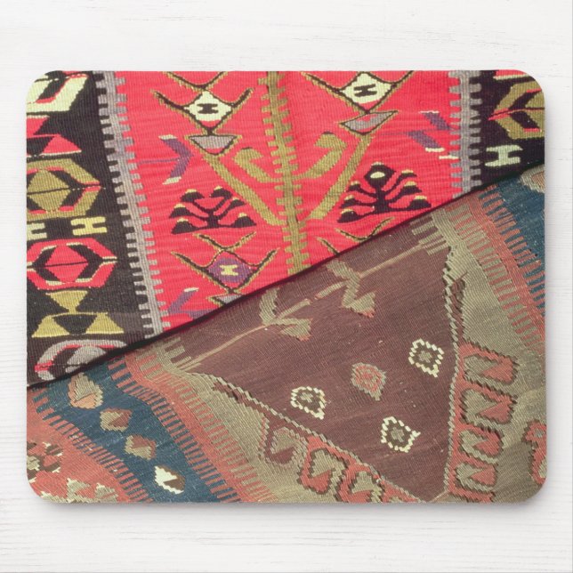 Specificera av två bönmattor musmatta (Framsidan)