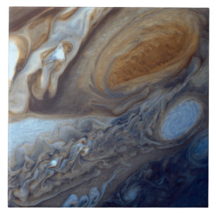 Specificera av underbar röd fläck för Jupiter Kakelplatta
