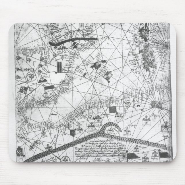 Specificera från den Catalan kartboken, 1375 Musmatta (Framsidan)