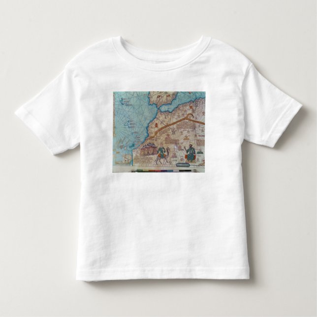 Specificera från den Catalan kartboken, 1375 T Shirt (Framsida)