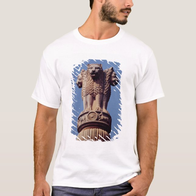 Specificera från en Ashoka pelare Tee Shirt (Framsida)