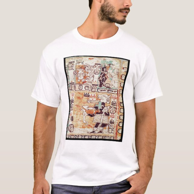 Specificera från en Mayan Codex Tee Shirt (Framsida)