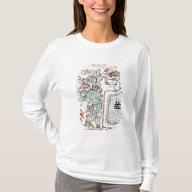 Specificera från en Mayan codex Tee Shirt (Framsida)