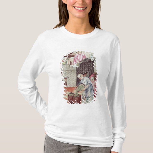 Specificera från en vas som visar uttorkningtea t shirt (Framsida)