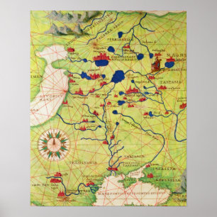 Specificera från Europa och centralen Asien Poster