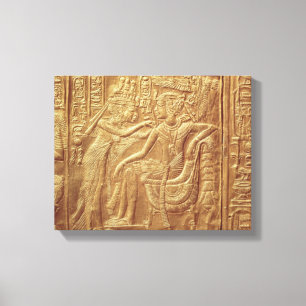 Specificera från lite relikskrinen av Tutankhamun Canvastryck