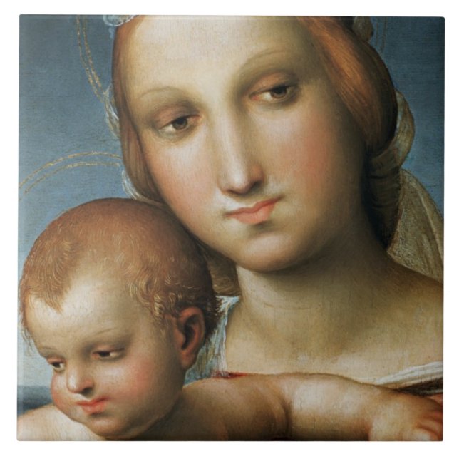 Specificera från <Virgin and Child> Tillskrivat Kakelplatta (Framsidan)