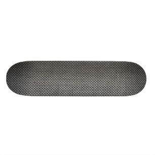 Specificerad texturerad kolfiber old school skateboard bräda 18 cm