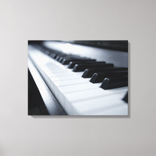 Specificerade pianonycklar 2 canvastryck
