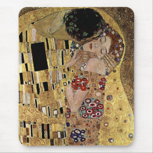 Specificerar den Gustav Klimts kyssen (circa 1908) Musmatta