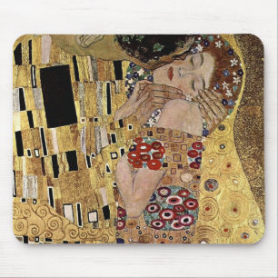 Specificerar den Gustav Klimts kyssen (circa 1908) Musmatta