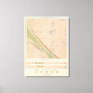 Specificerat geologilakan X Canvastryck