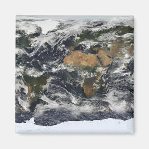 Specificerat satellit- beskådar av jord magnet