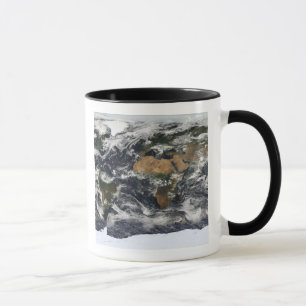 Specificerat satellit- beskådar av jord mugg