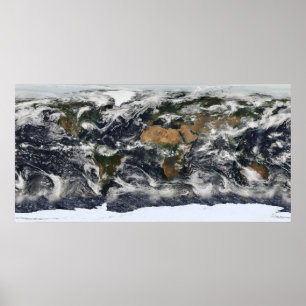 Specificerat satellit- beskådar av jord poster