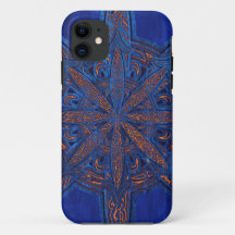 Specificerat stam- kaossymbolguld på blått