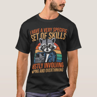 Specifik uppsättning färdigheter tupplande överana t shirt