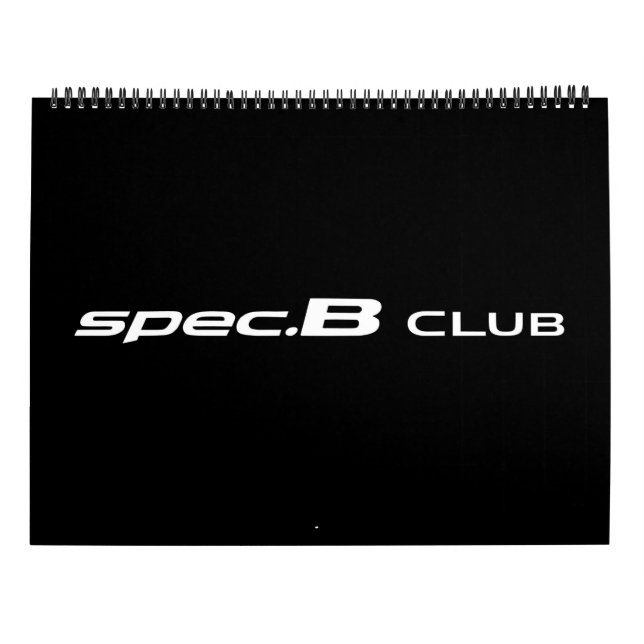 specifikation. Kalender för b-klubb 2018 (Baksida)