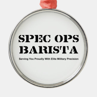 Specifikation Ops Barista Julgransprydnad Metall