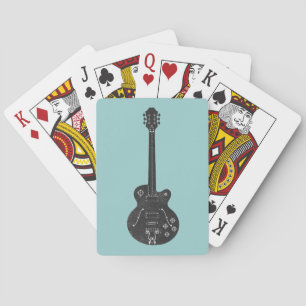 Specifikations-gitarr Casinokort