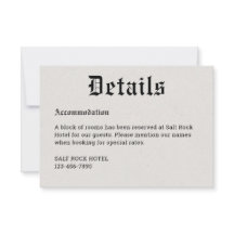 Specifikationskort för nostalgiskt nyhetsblad