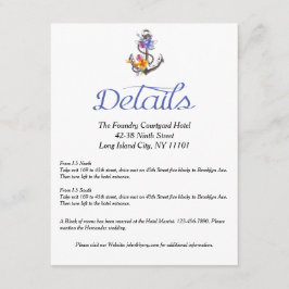 Specifikationsorientering för Blommigt för Nautica Tilläggskort