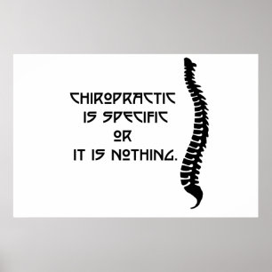 Specifikt Chiropracticaffischtryck. Många Poster
