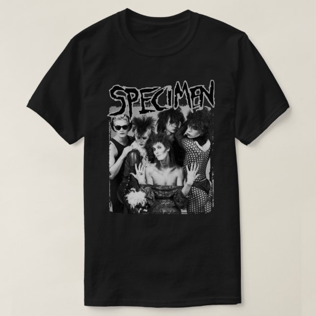 SPECIMEN BAND GROUP MUSIC  Essential T-Shirt Copy (Design framsida)