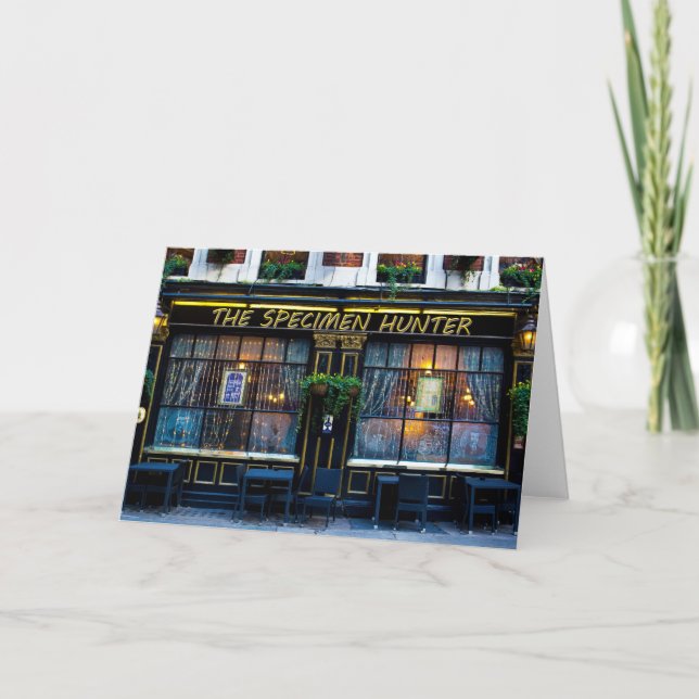 Specimen Hunter Pub Kort (Framsida)