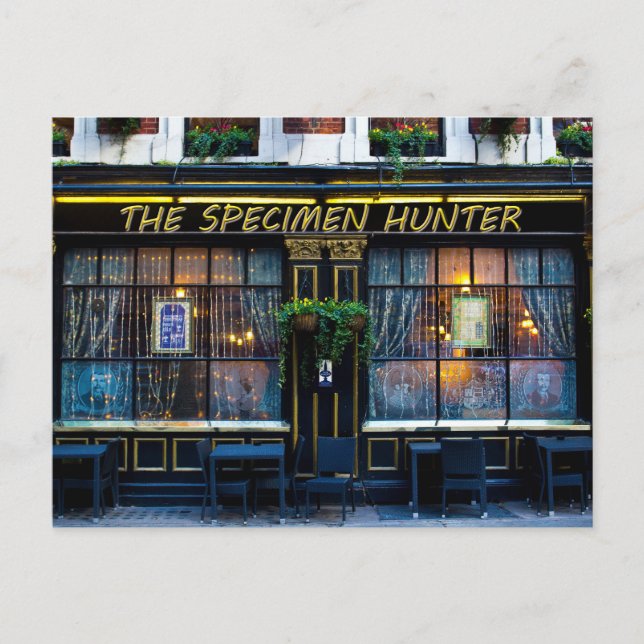 Specimen Hunter Pub Vykort (Framsida)