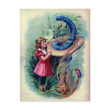 Specique Alice i Wonderland Färg illustration
