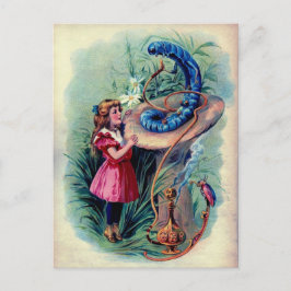 Specique Alice i Wonderland Färg illustration Vykort