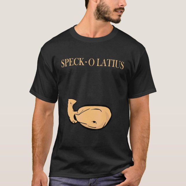 Speck O Latius High School Football Player T Shirt (Framsida)