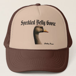 Specklad Belly Goose Hat Keps