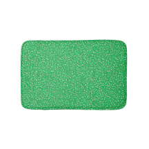 Specklad Grönt Bath Mat